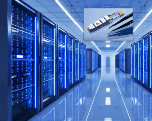Data Centers use 100’s of thousands of transceivers for all their fiber optic connections. The InP based PICs in these transceivers need to perform up to 85°C 
